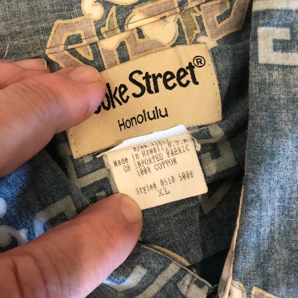 LOT OF THREE (3) XL FLORAL PRINT COOKE STREET COTTON HAWAIIAN SHIRTS (EUC) - Picture 8 of 9